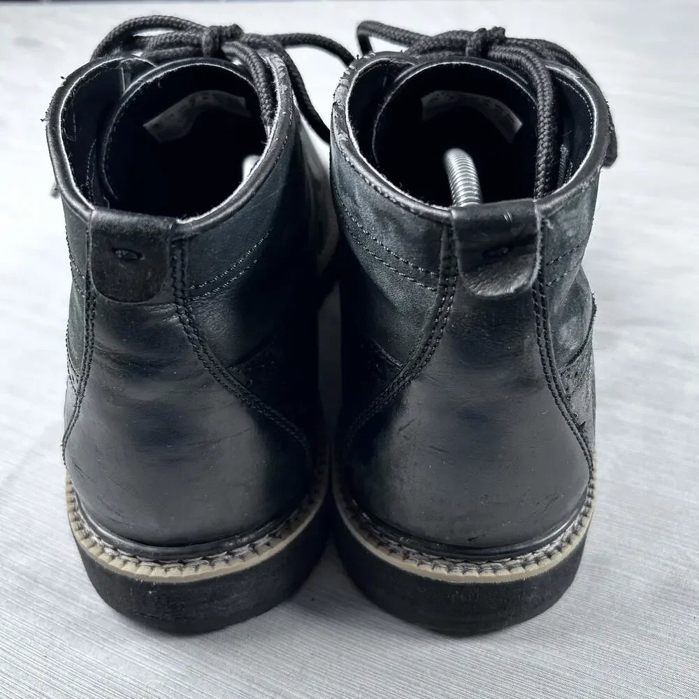 Timberland Britton Hill Men's Size 11 Black Leather Chukka Boots A1MDY